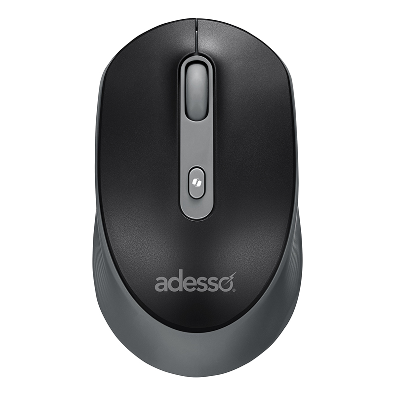 Adesso IMOUSE A30B Mouse - USB Type A - Optical - Black - Wireless - Symmetrical